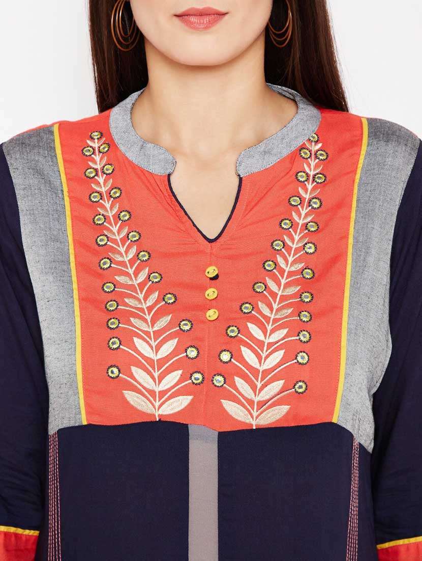 women's straight kurta - 19264397 - Standard Image - 4