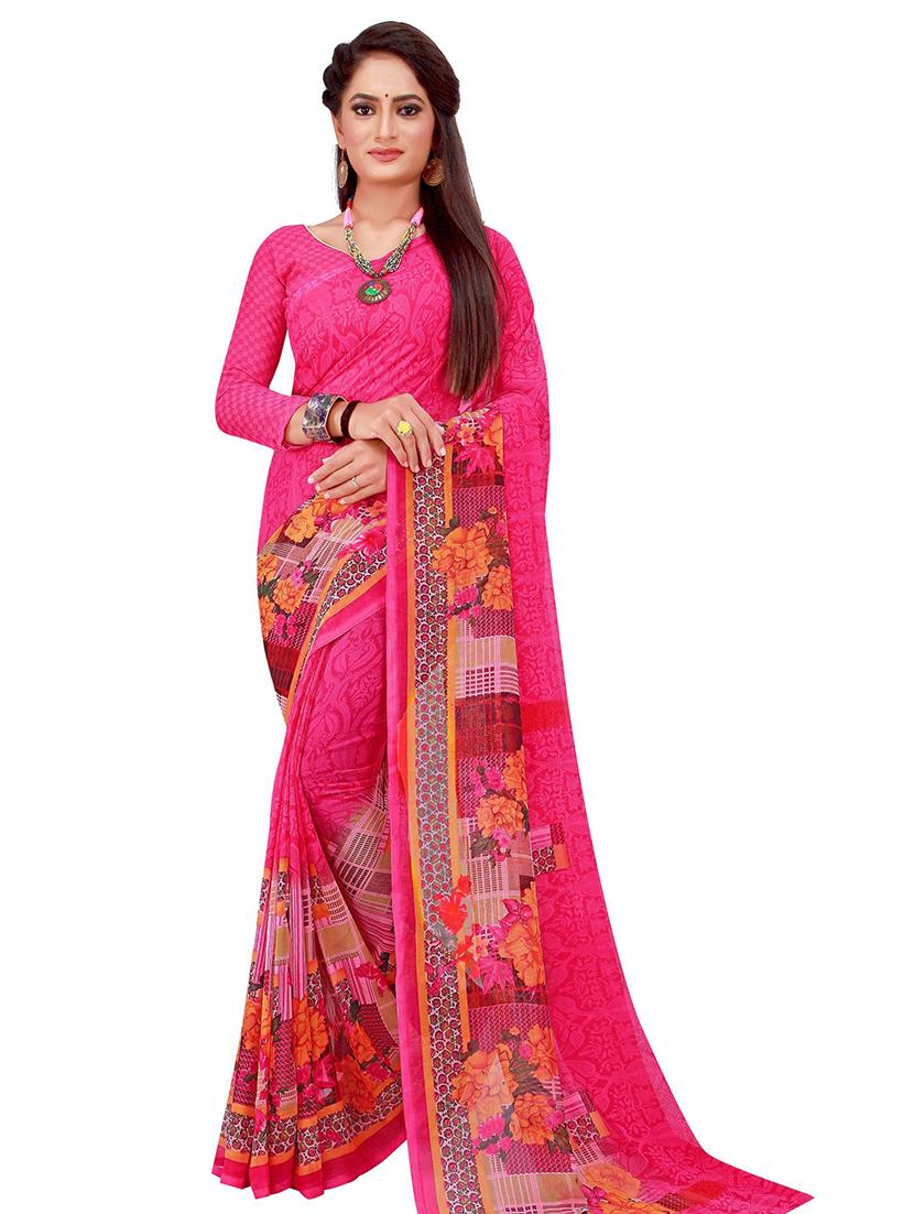 women's saree combo with blouse - 19264941 - Standard Image - 1