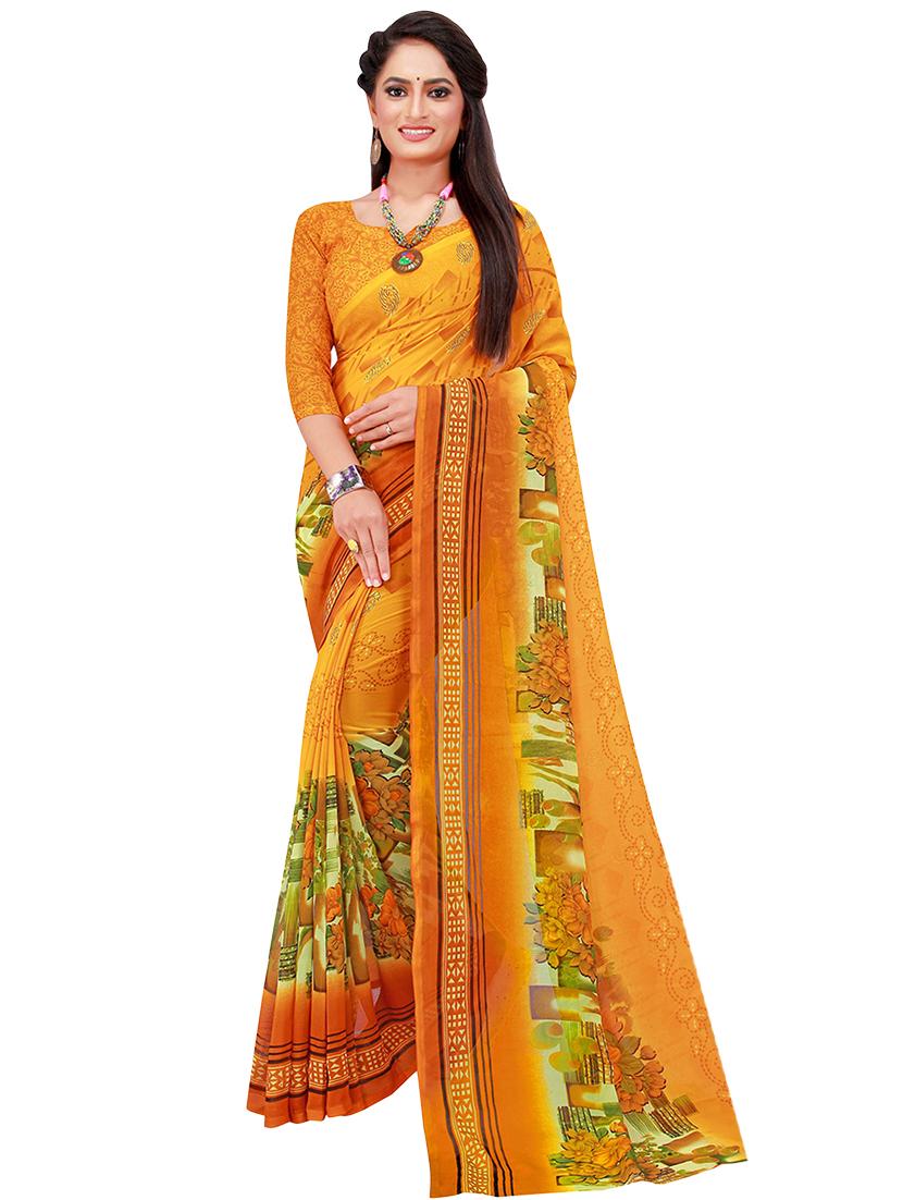 pack of 2 multi color saree with blouse - 19280751 - Standard Image - 1