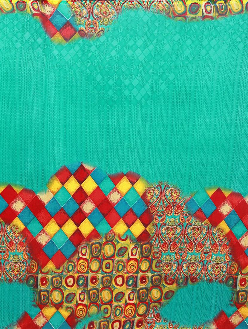 women's printed sea green colored saree with blouse - 19281239 - Standard Image - 4
