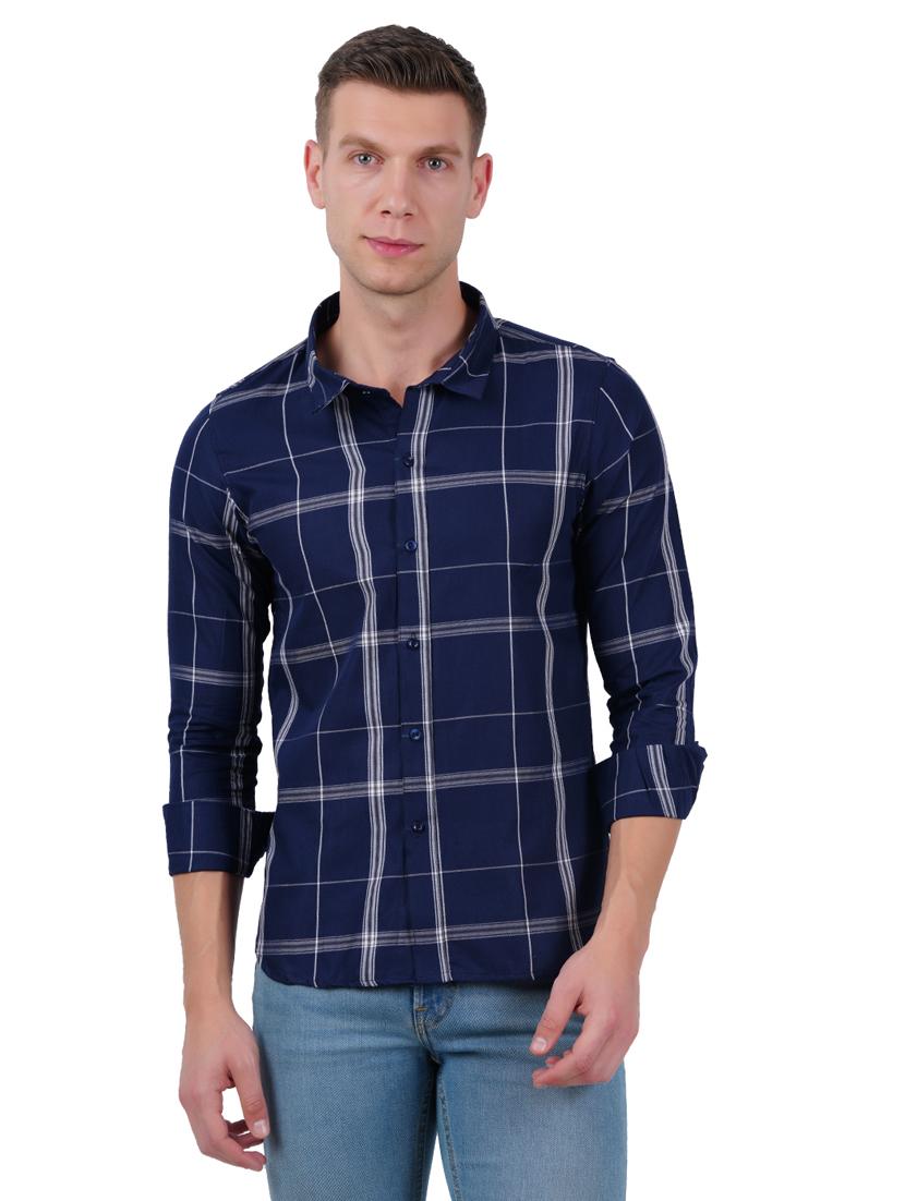 mens checks casual shirt - 19282447 -  Standard Image - 1