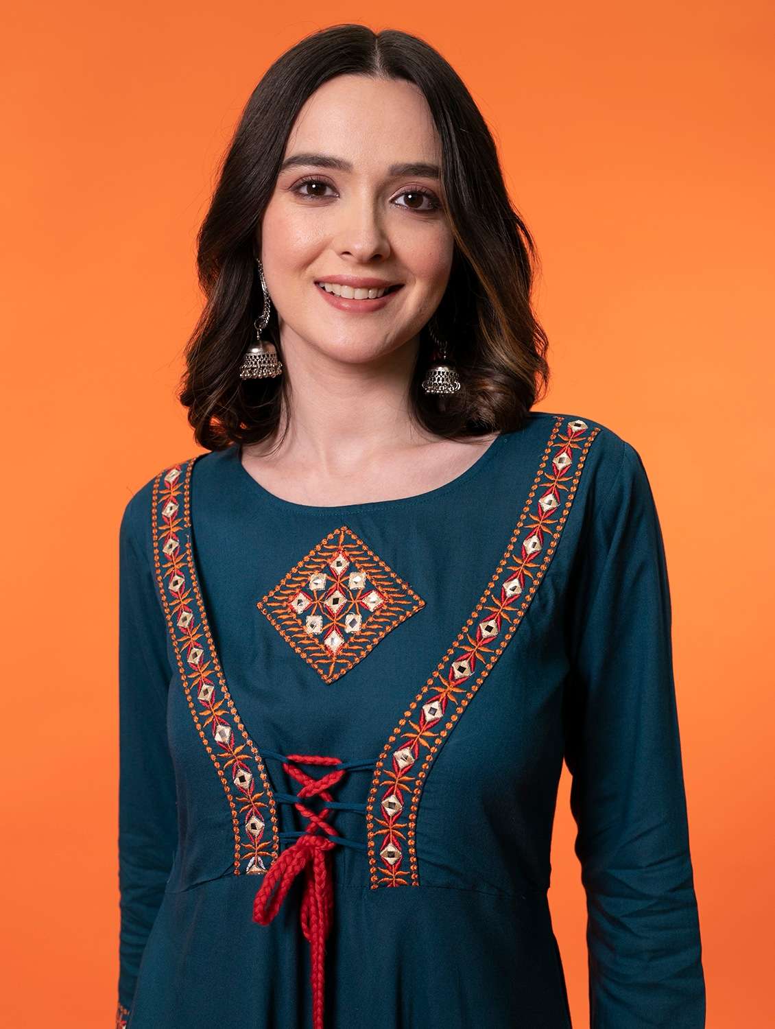 women's flared kurta - 19283859 -  Standard Image - 4