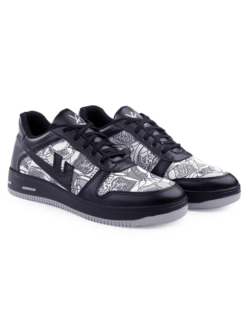 black airmax lace up sneakers - 19284031 - Standard Image - 1