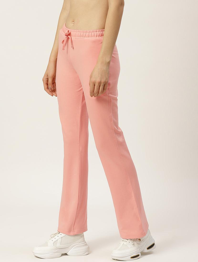 mid rise solid track pant - 19285204 - Standard Image - 1