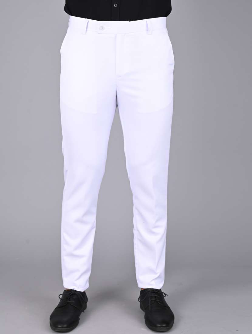 mid rise flat front trousers formal trouser