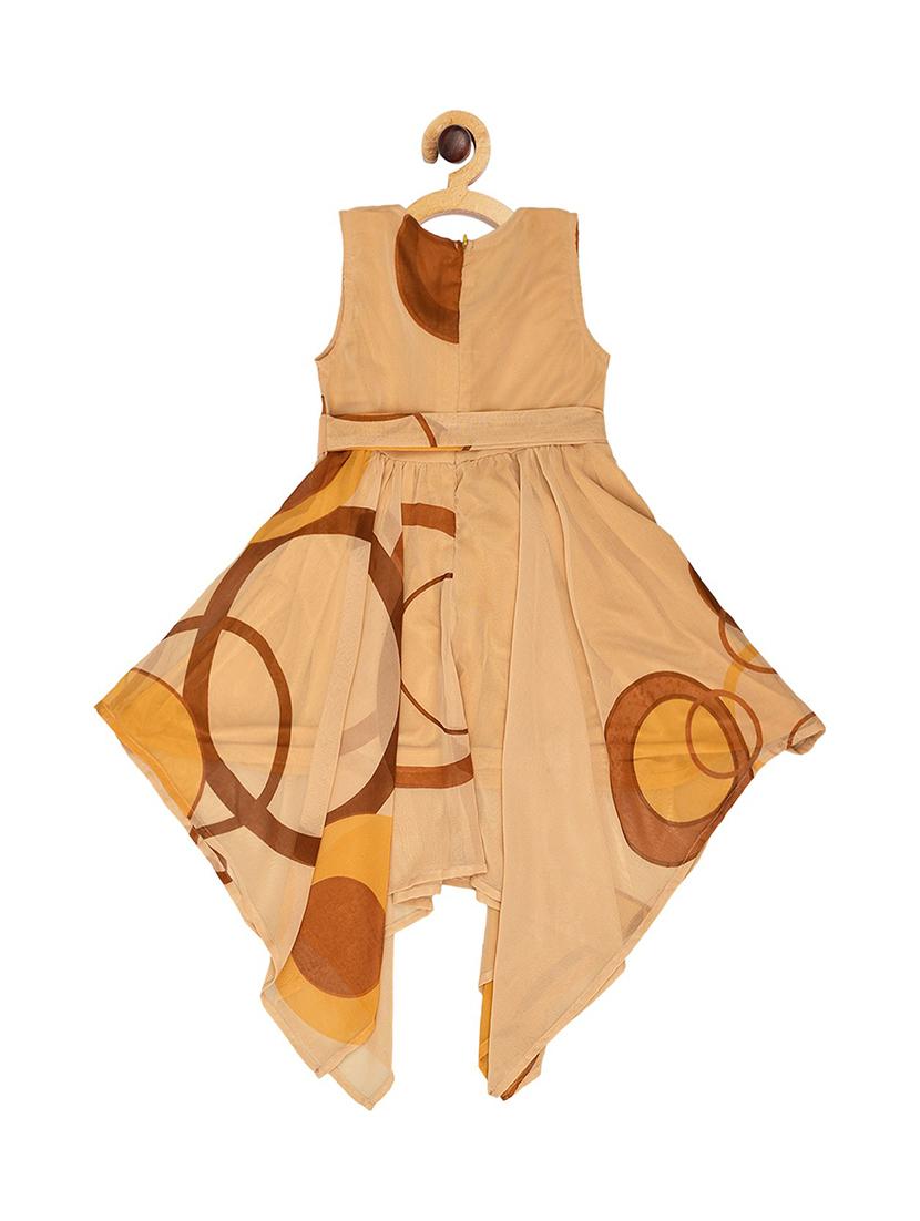 girls round neck sleeveless frock - 19293367 - Standard Image - 1