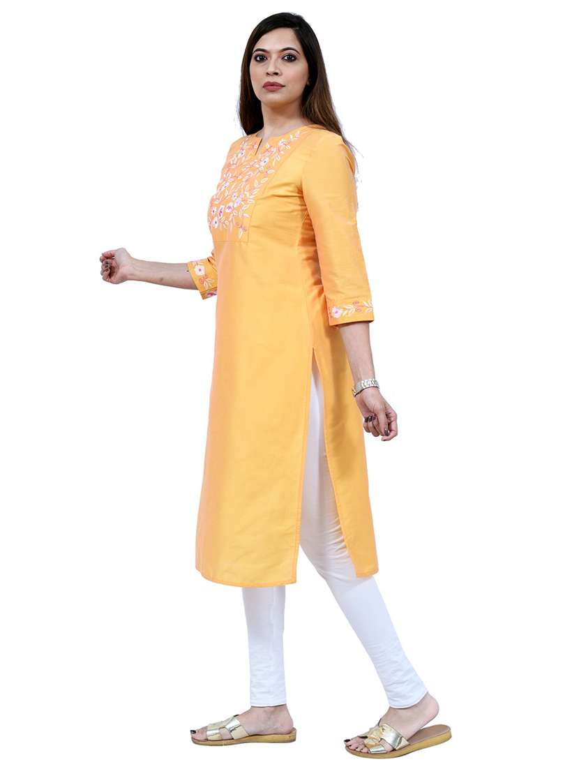 women's straight kurta - 19293539 -  Standard Image - 1