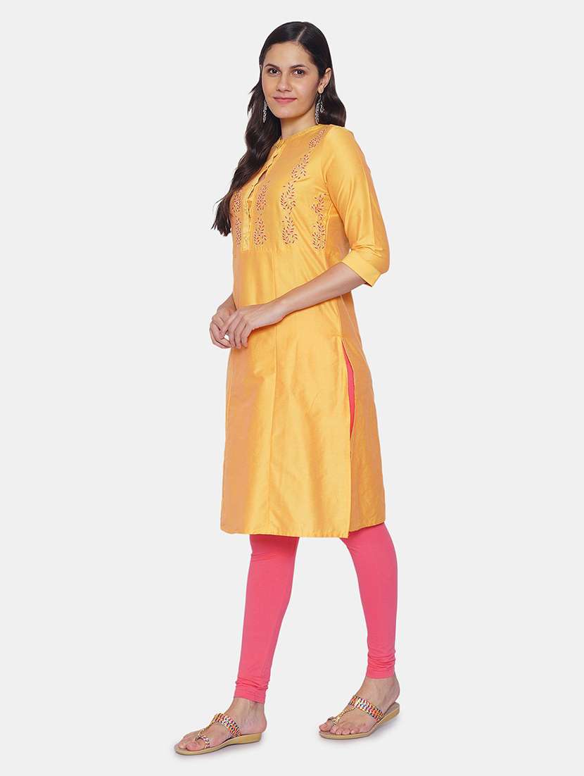 women's straight kurta - 19293541 -  Standard Image - 1