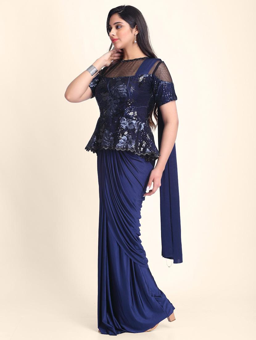 self designed leheriya saree with blouse - 19294127 -  Standard Image - 1