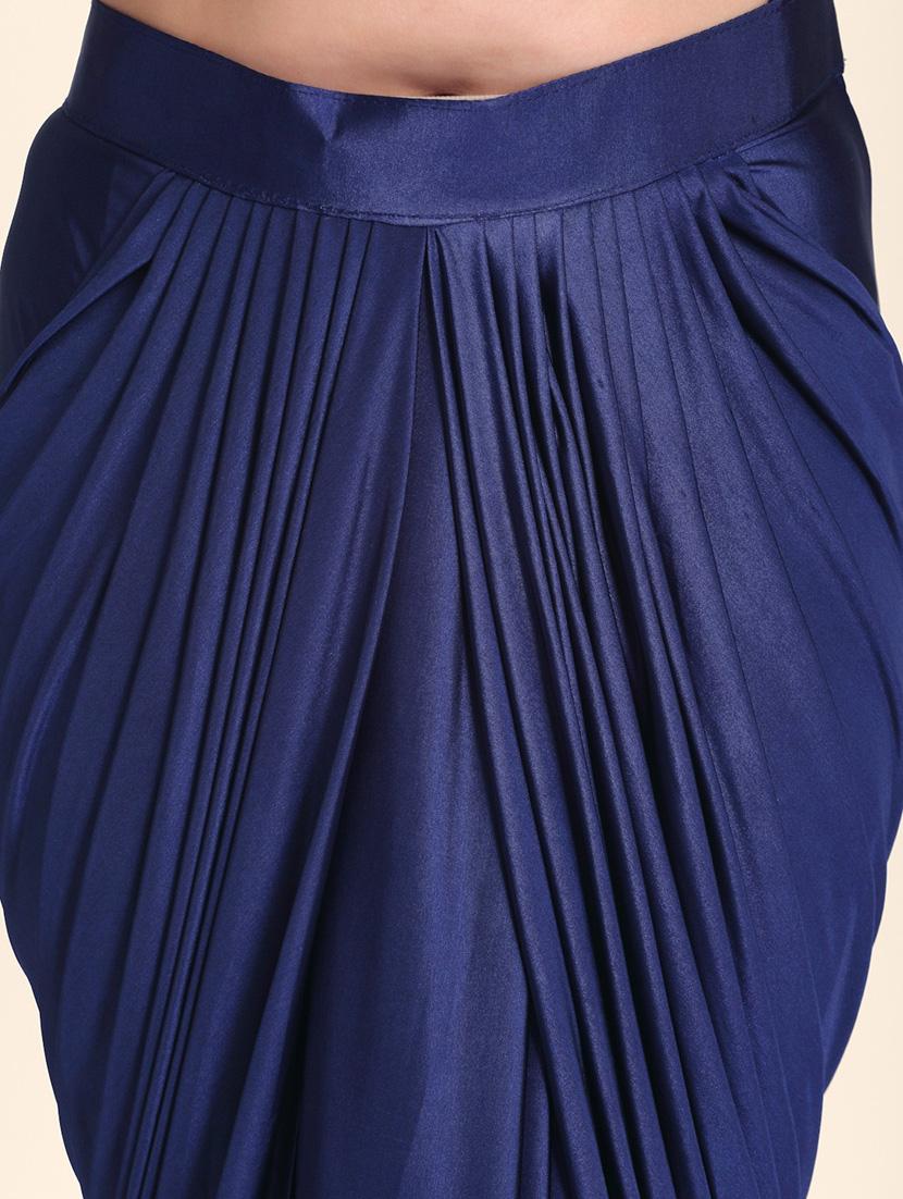 self designed leheriya saree with blouse - 19294127 - Standard Image - 4