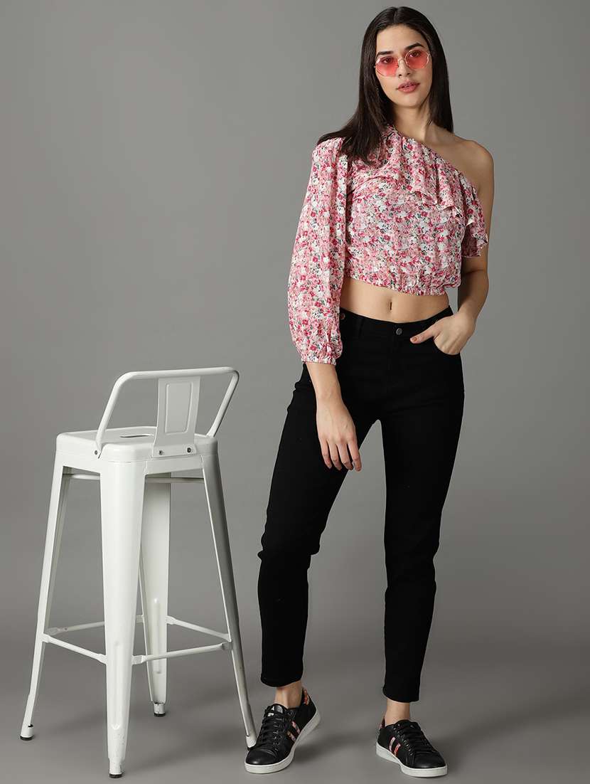 women's plain skinny fit jeans - 19294706 -  Standard Image - 4