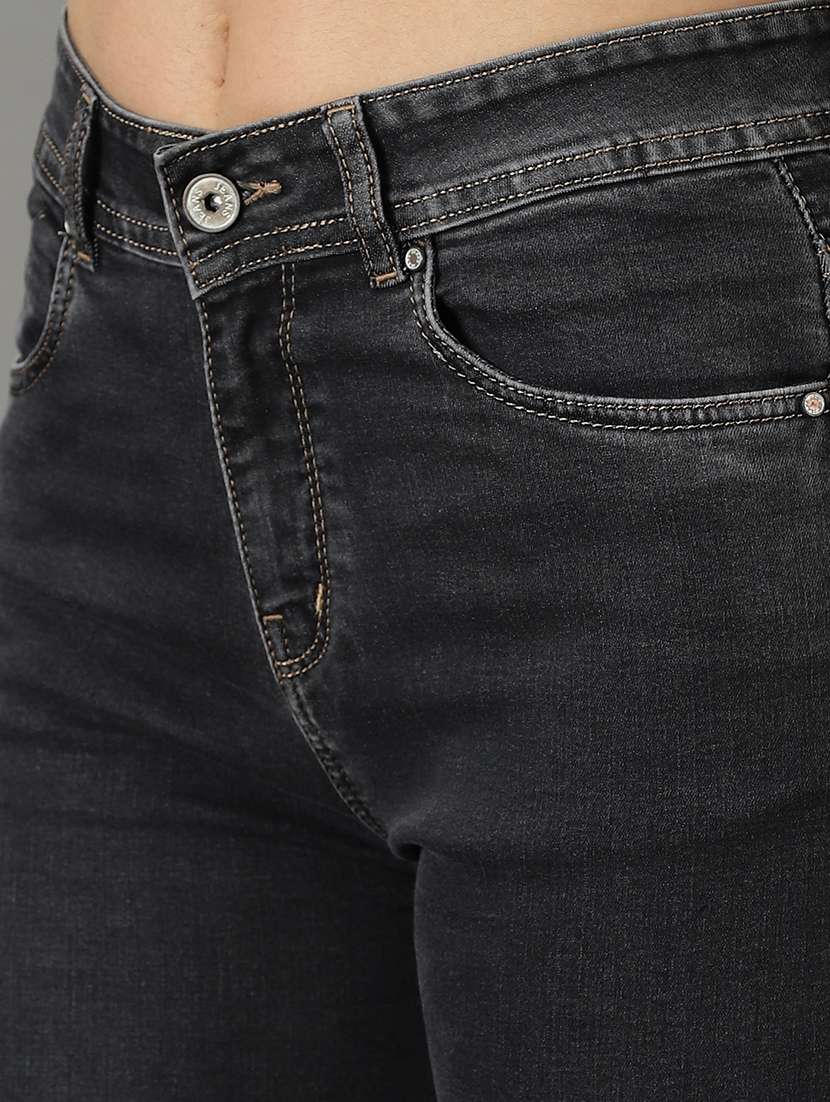 women's plain bootcut jeans - 19294729 -  Standard Image - 6