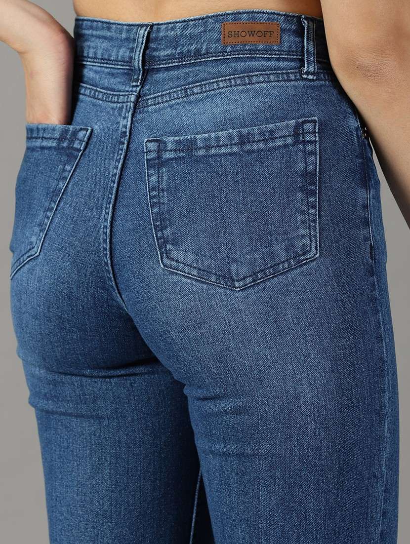 women's plain bootcut jeans - 19294760 -  Standard Image - 6