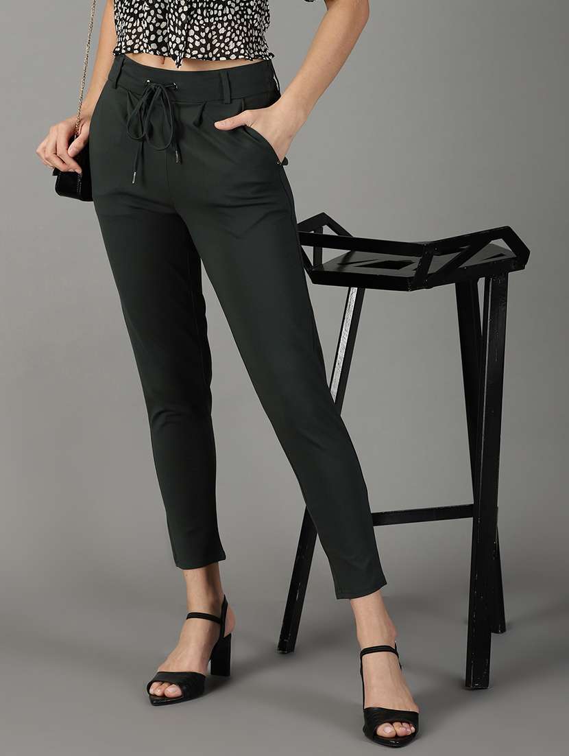 green track pant - 19295193 -  Standard Image - 1