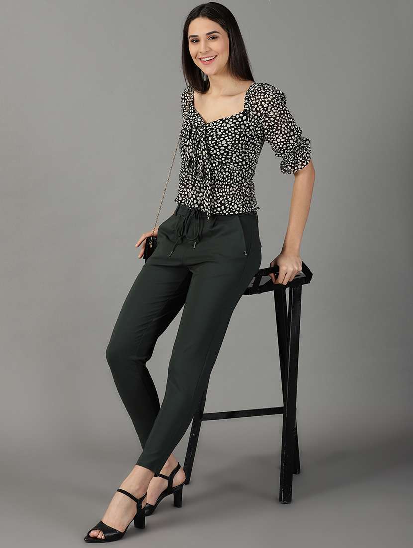 green track pant - 19295193 -  Standard Image - 4