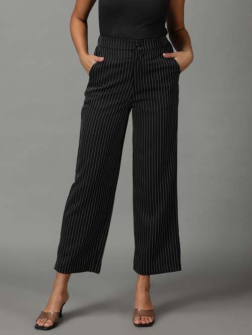 black striped trouser - 19295308 -  Standard Image - 0