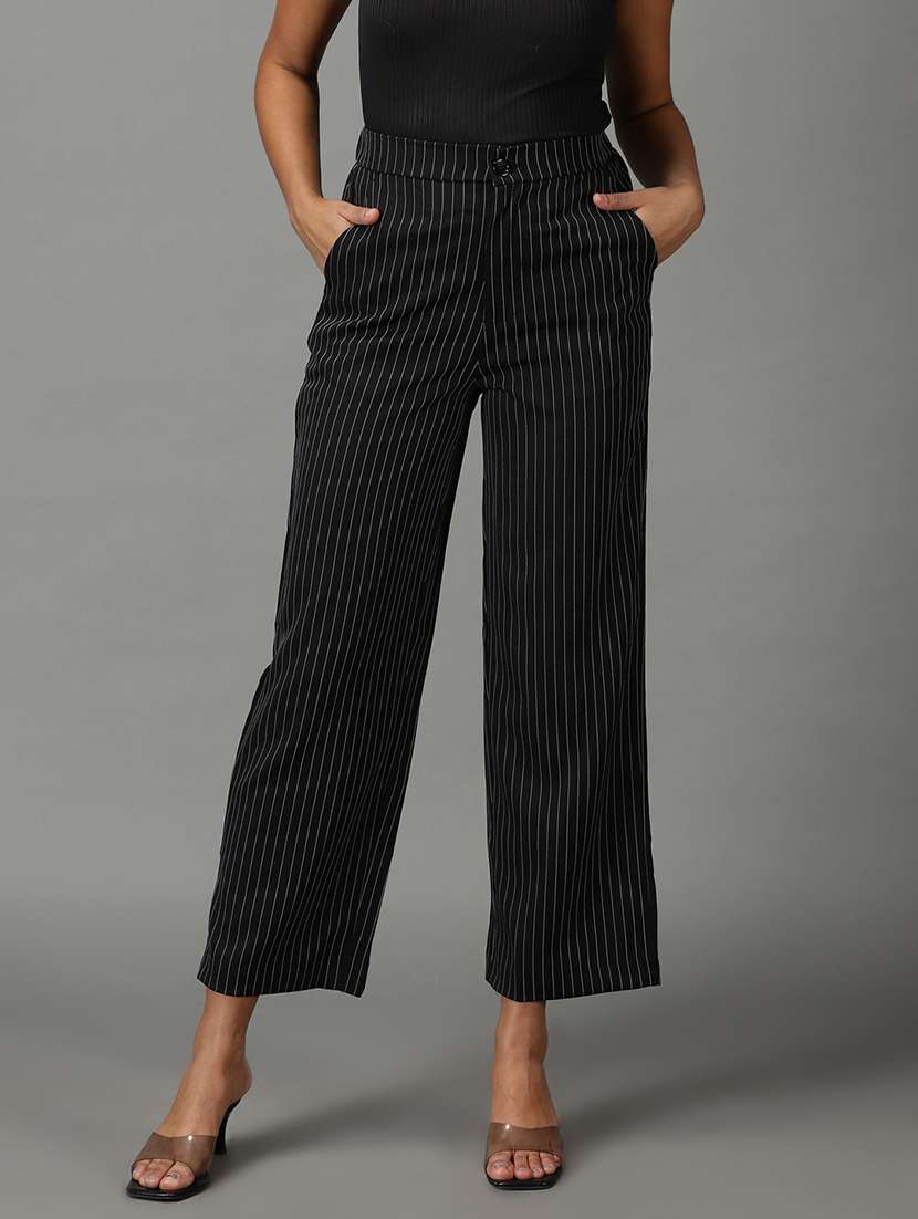 black striped trouser - 19295308 -  Zoom Image - 0
