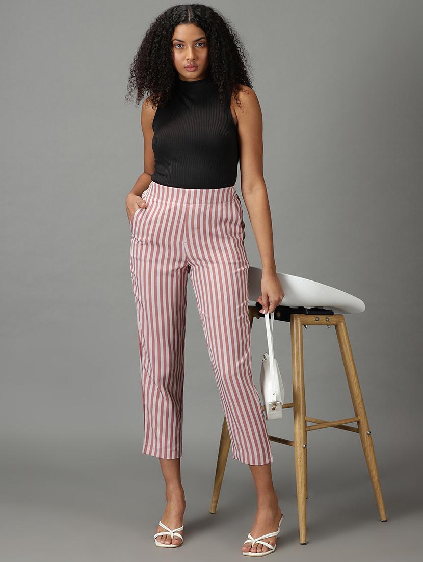 red striped trouser - 19295310 - Standard Image - 4