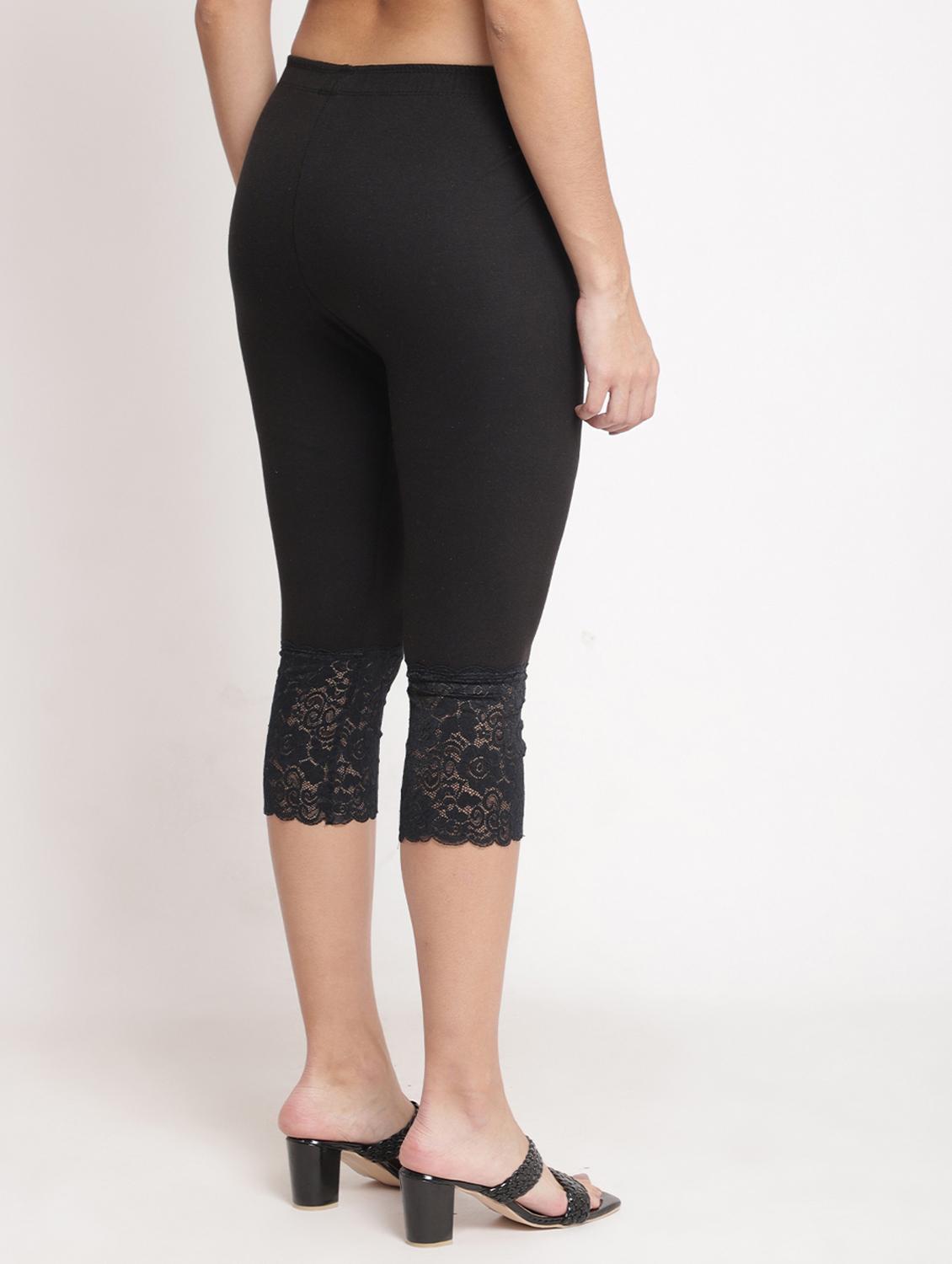 pack of 2 solid leggings capri - 19295522 - Standard Image - 4