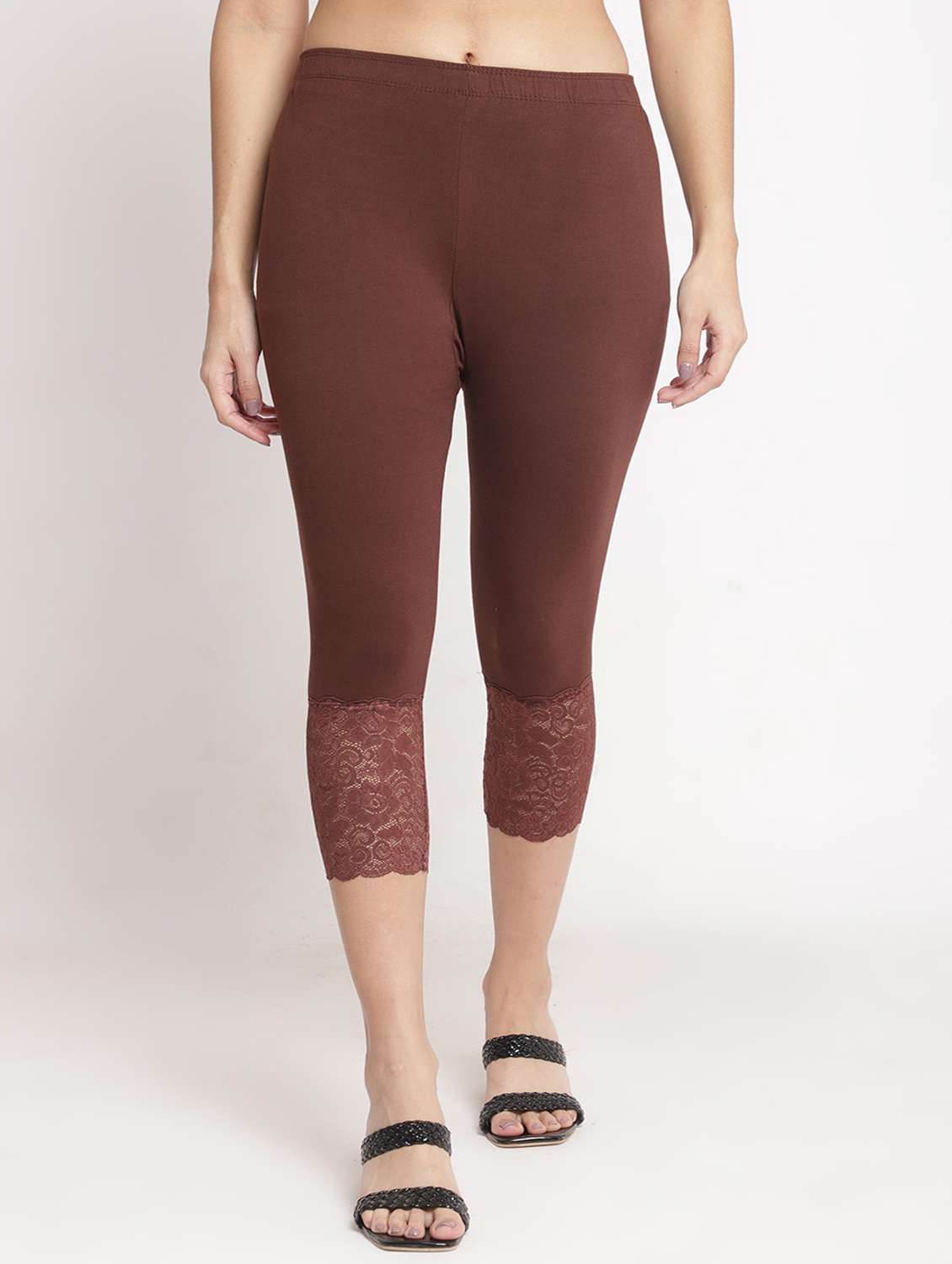 pack of 2 solid leggings capri - 19295529 - Standard Image - 1
