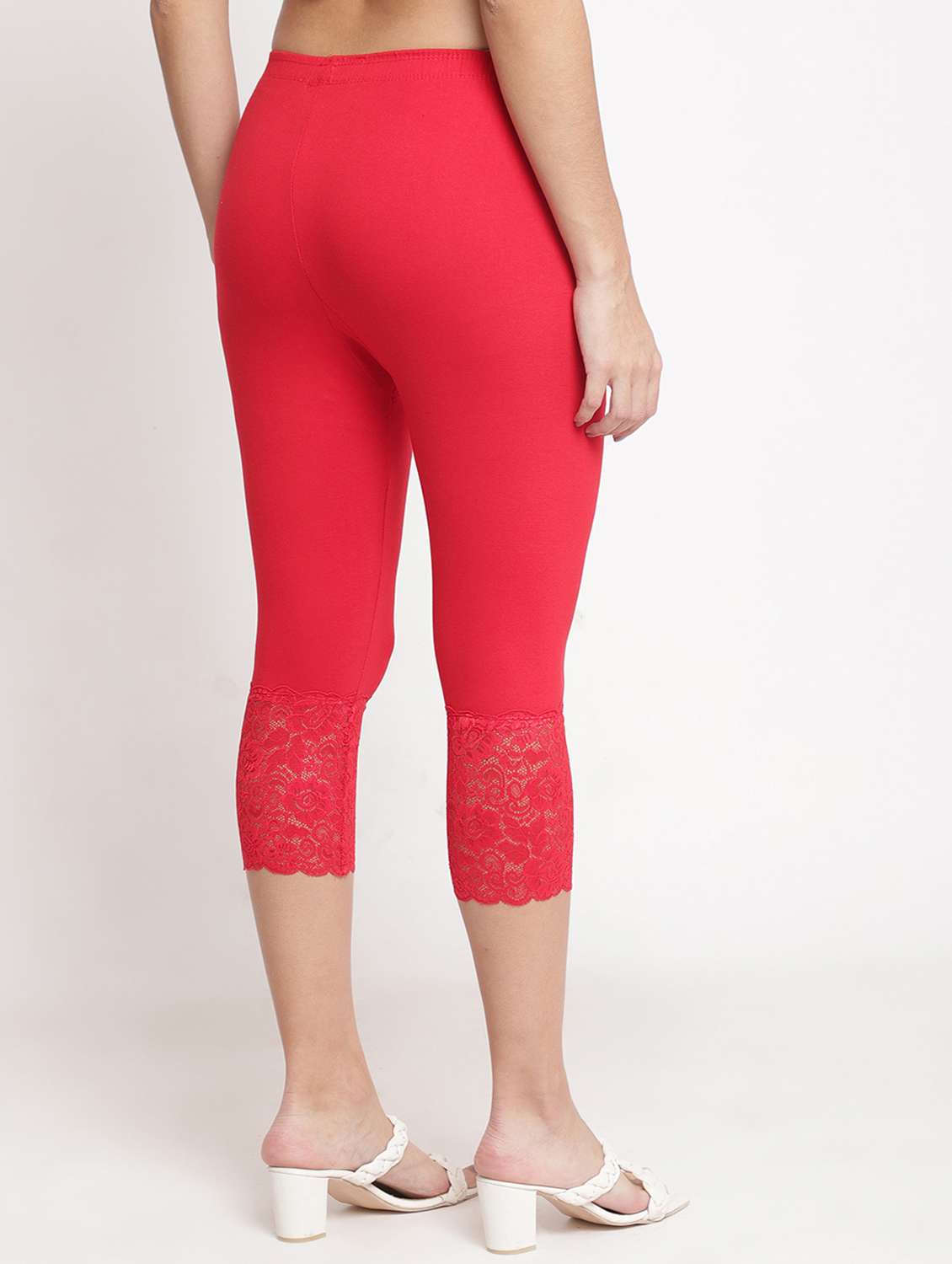 pack of 2 solid leggings capri - 19295545 - Standard Image - 4