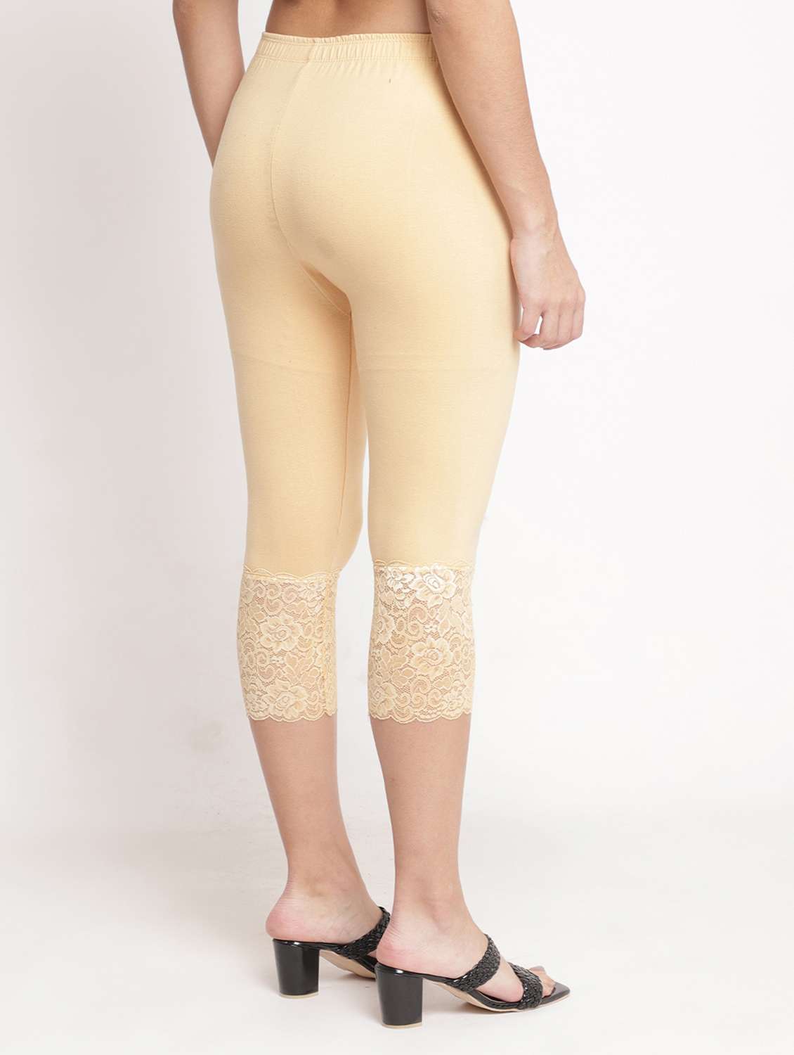 pack of 2 solid leggings capri - 19295560 - Standard Image - 4