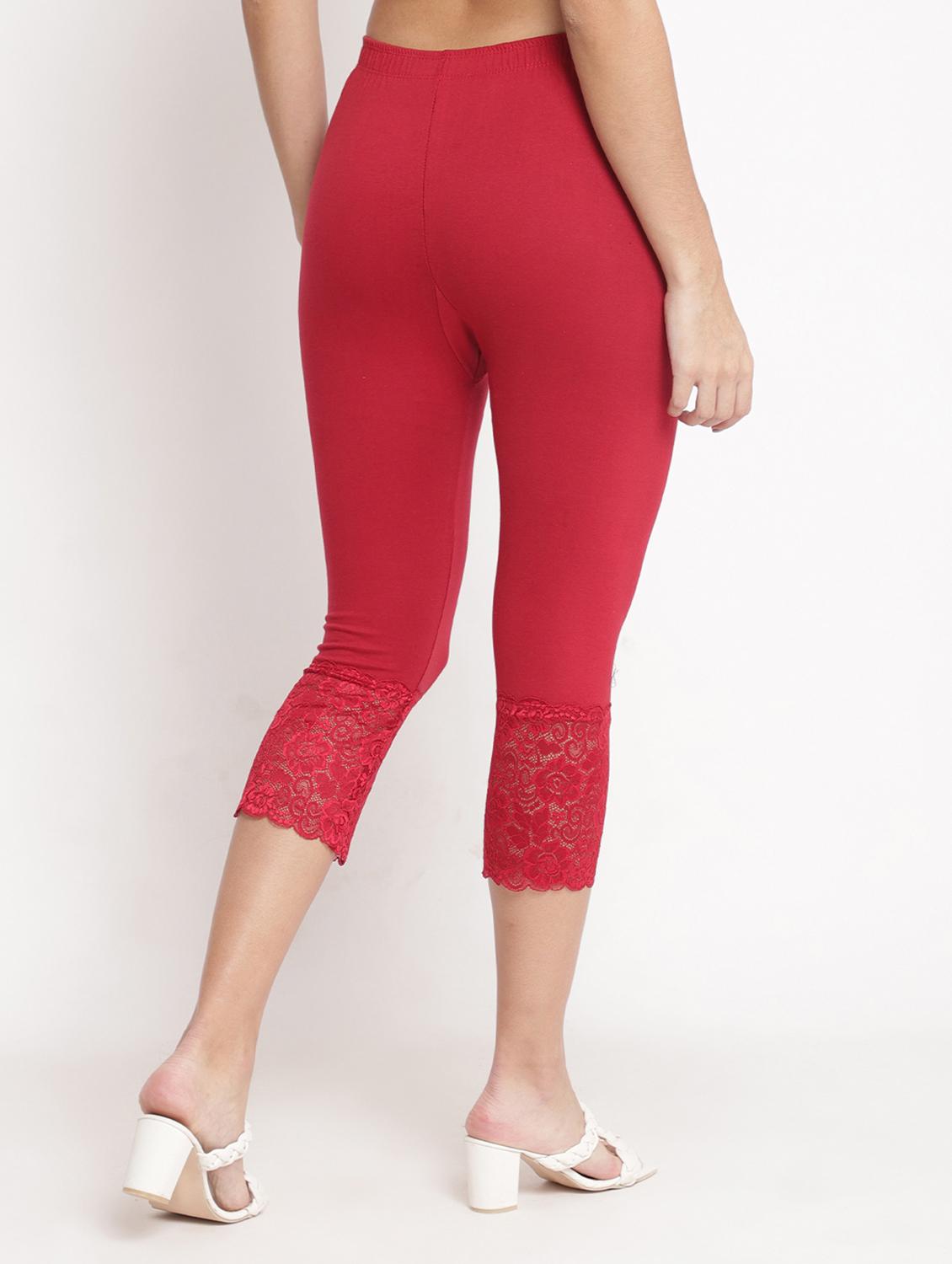 pack of 2 solid leggings capri - 19295561 - Standard Image - 4
