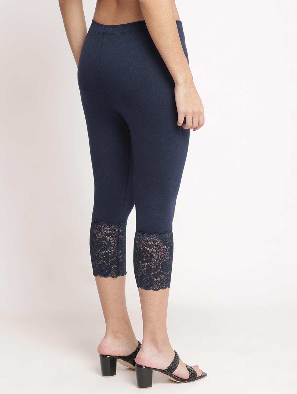 pack of 2 solid leggings capri - 19295564 - Standard Image - 4