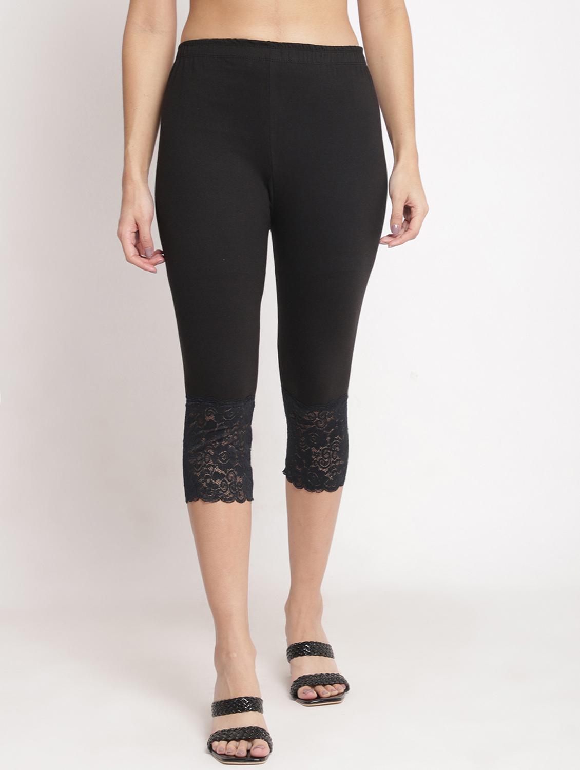 pack of 3 solid leggings capri - 19295600 - Standard Image - 1