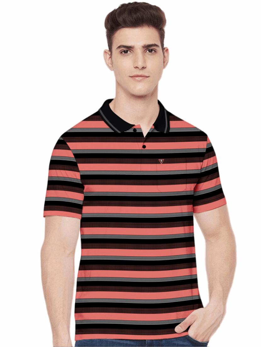 pack of 2 striped polo t-shirts - 19297283 - Standard Image - 1