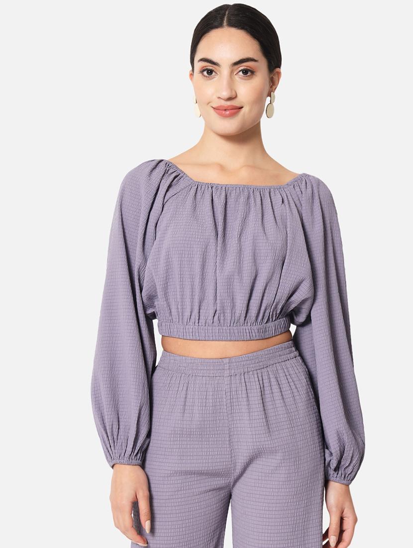 women's crop square neck top - 19297671 - Zoom Image - 0