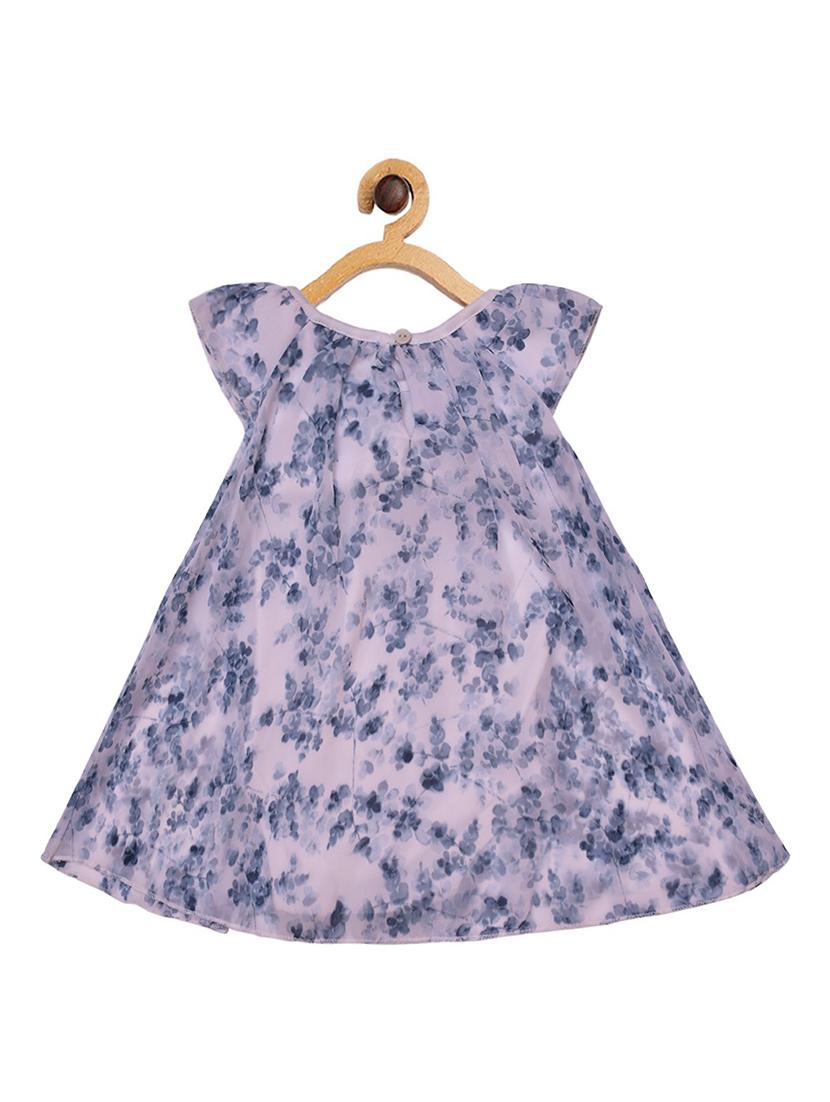girls round neck cap sleeve frock - 19298193 -  Standard Image - 1