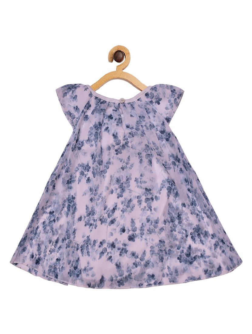 girls round neck cap sleeve frock - 19298194 -  Standard Image - 1