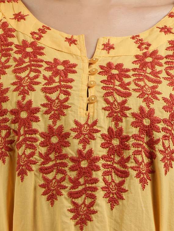 women's ruffle notch neck top - 19298389 -  Standard Image - 4