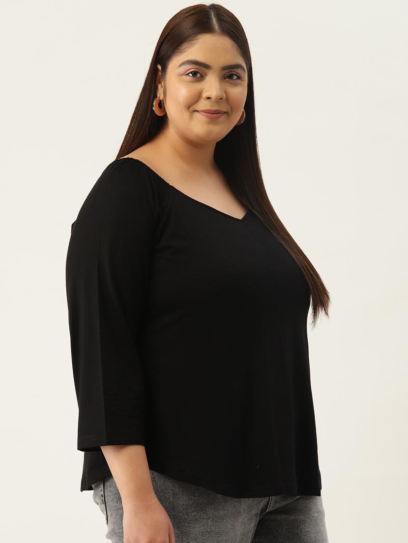 women's a line sweetheart neck top - 19300076 - Standard Image - 1