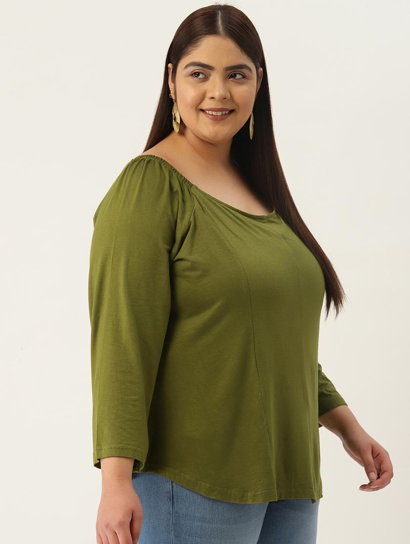 women's straight sweetheart neck top - 19300079 - Standard Image - 1