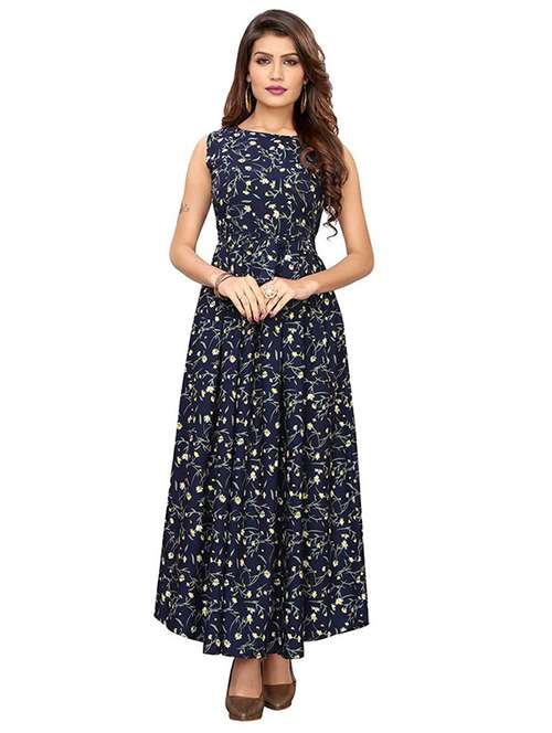 women's fit & flare printed dress - 19302327 -  Standard Image - 0