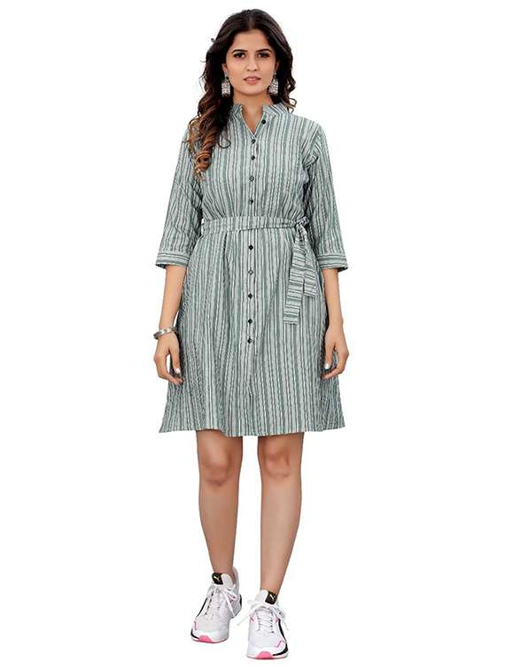 women's shirt striped dress