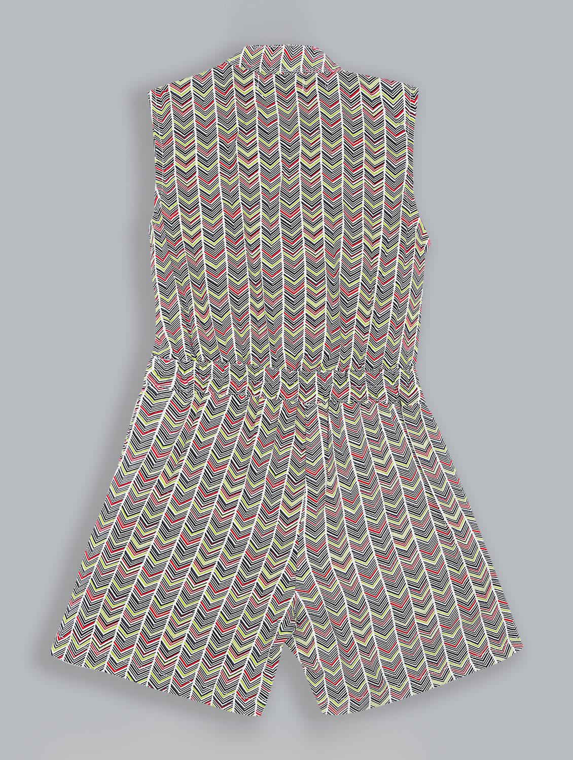 girls printed full length jumpsuit - 19302392 - Standard Image - 1