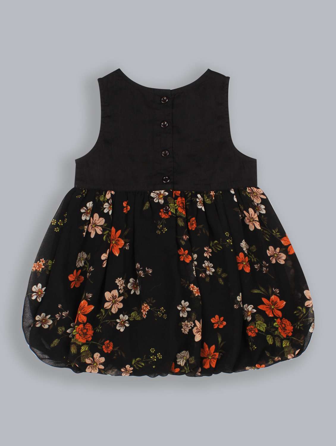 girls round neck sleeveless frock - 19302414 - Standard Image - 1