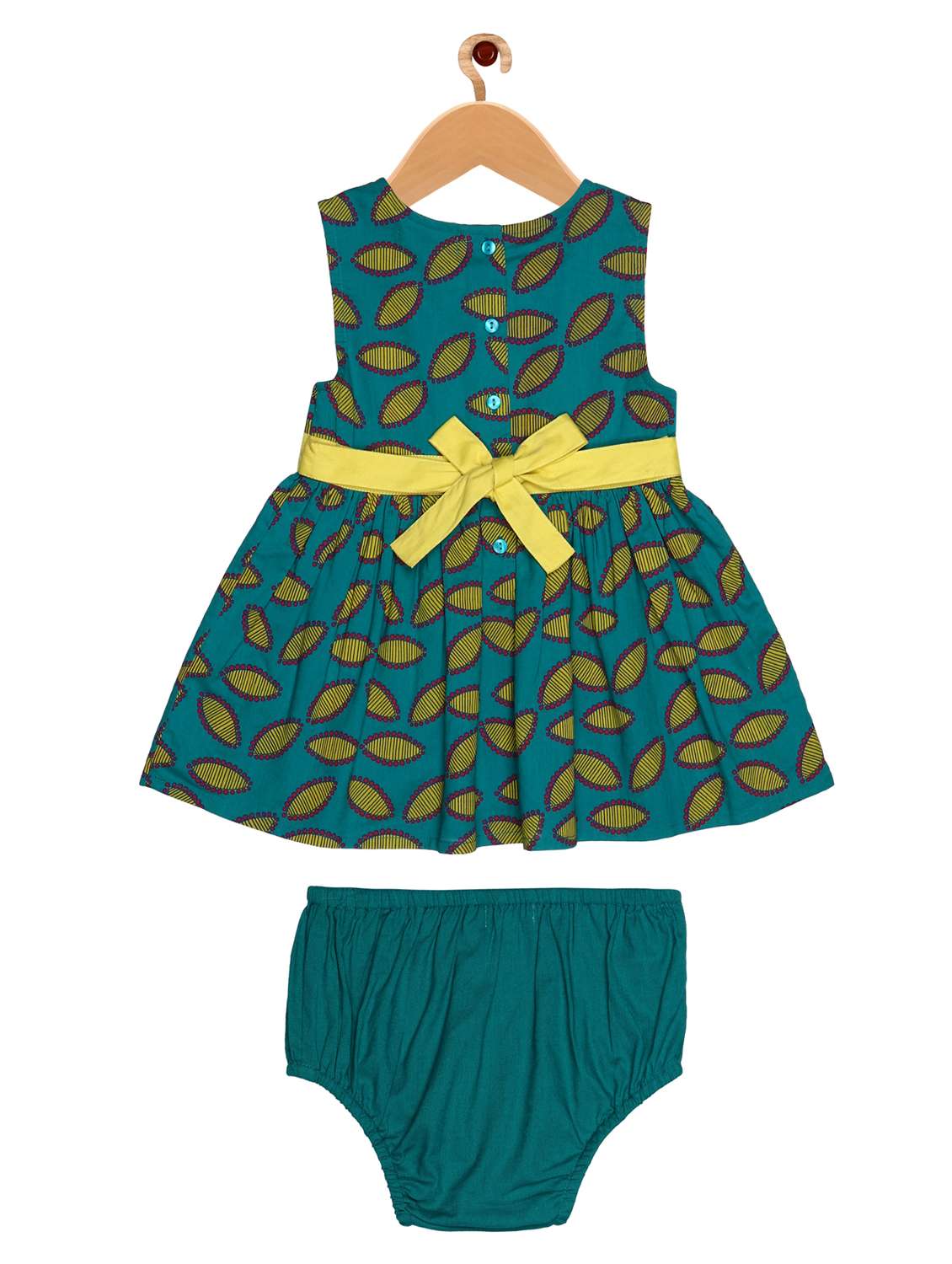 girls round neck sleeveless frock - 19302438 -  Standard Image - 1