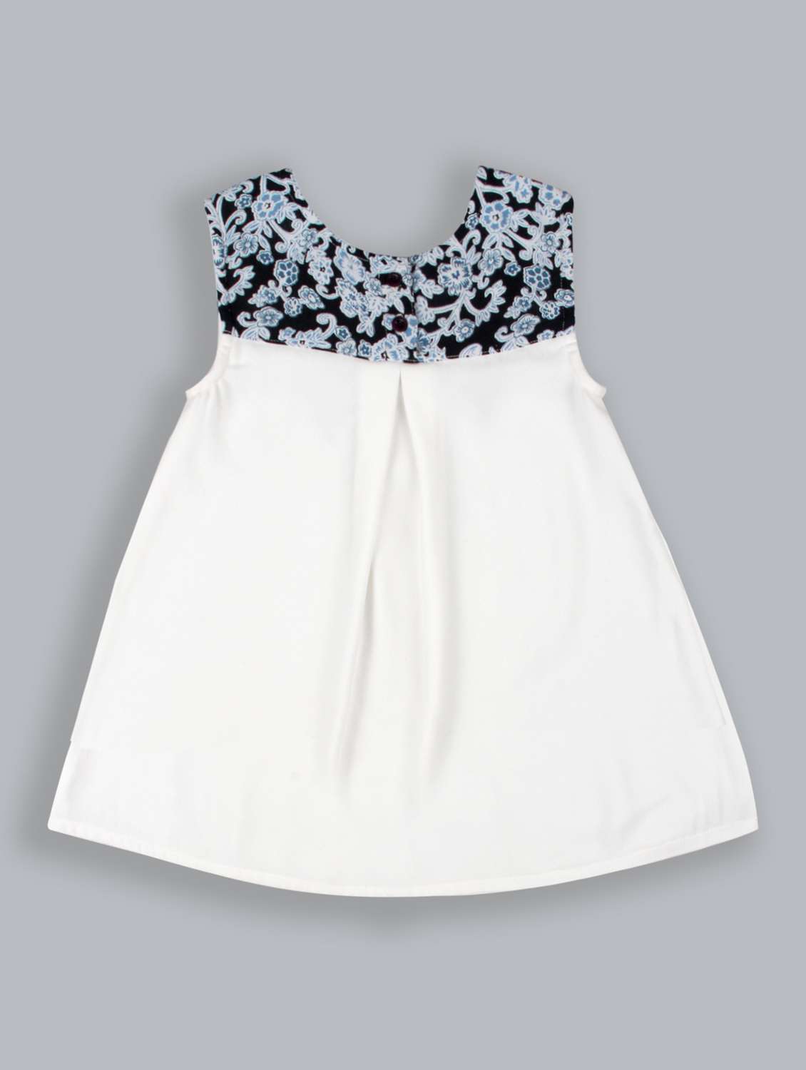 girls round neck sleeveless frock - 19302462 - Standard Image - 1