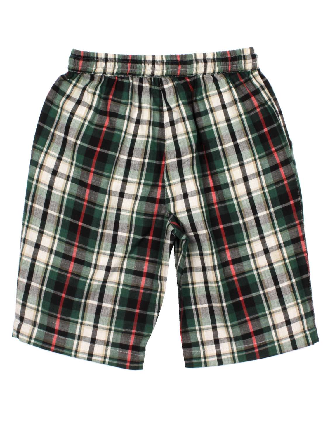 boys checked causal shorts - 19302556 - Standard Image - 1