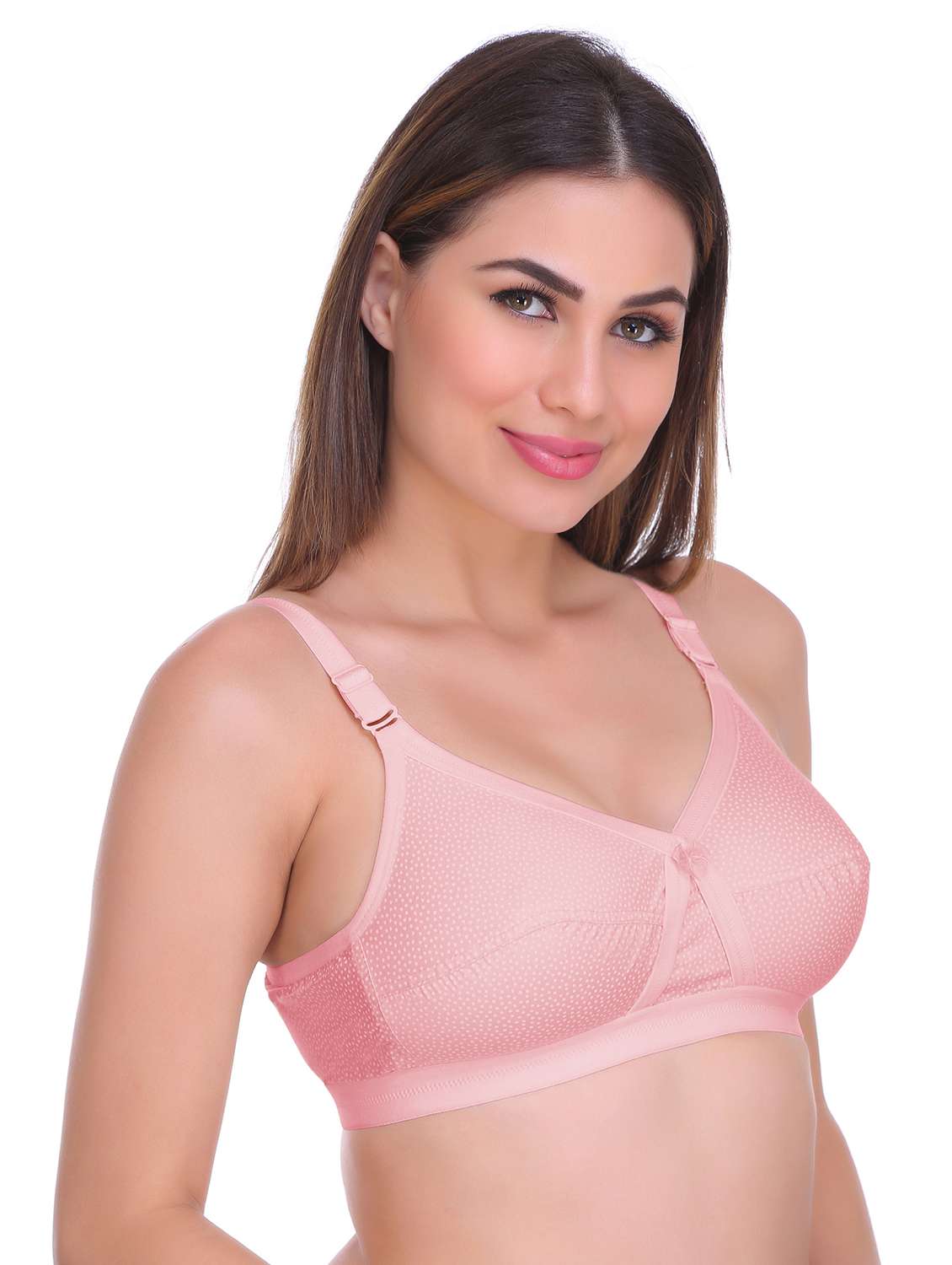 pack of 3 cotton minimizer bra - 19303384 -  Standard Image - 14
