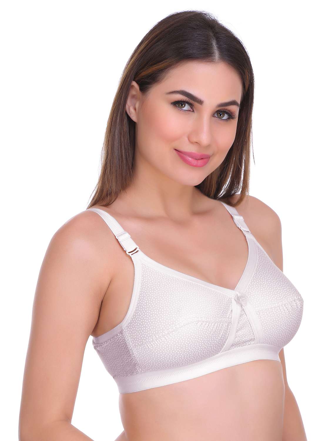 pack of 3 cotton minimizer bra - 19303387 -  Standard Image - 9