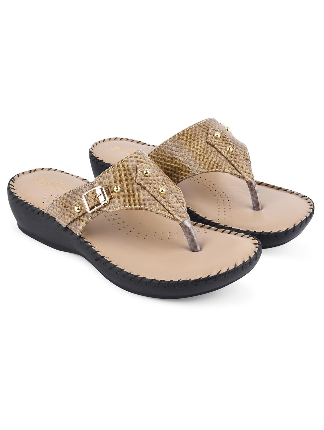 beige t-strap sandal - 19303770 - Standard Image - 1