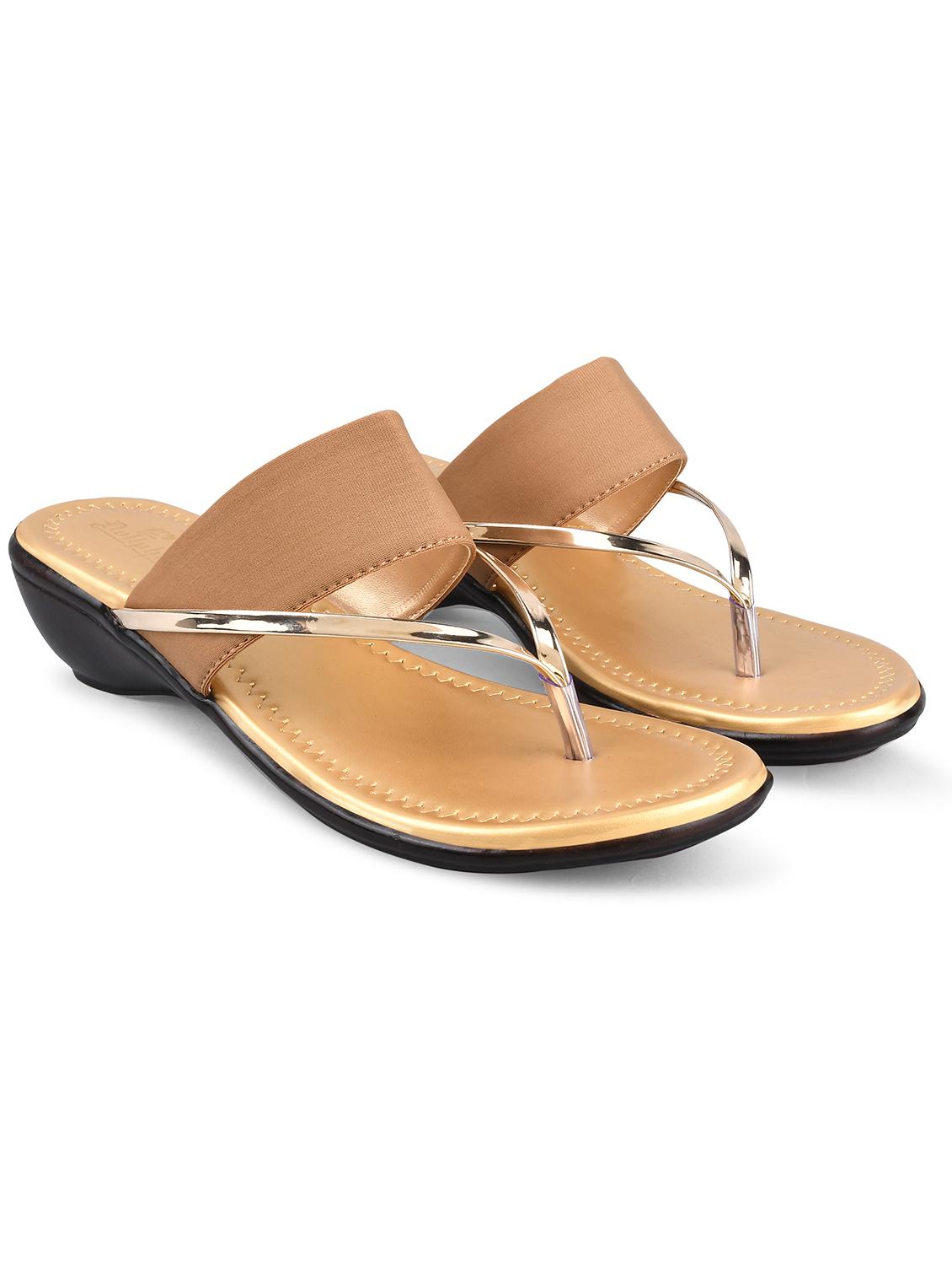 beige slip on sandal - 19303782 -  Standard Image - 1