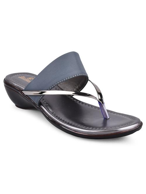 grey t-strap sandal - 19303784 -  Standard Image - 0