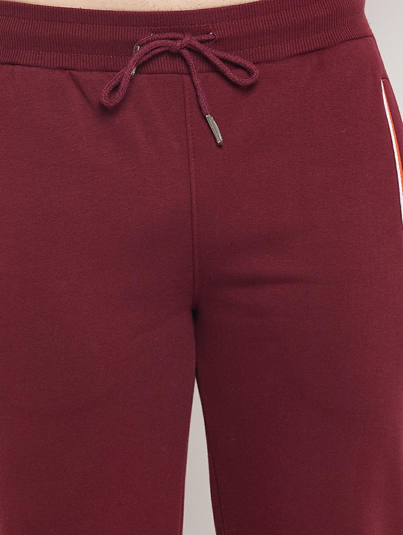 red solid full length track suit - 19303826 - Standard Image - 4