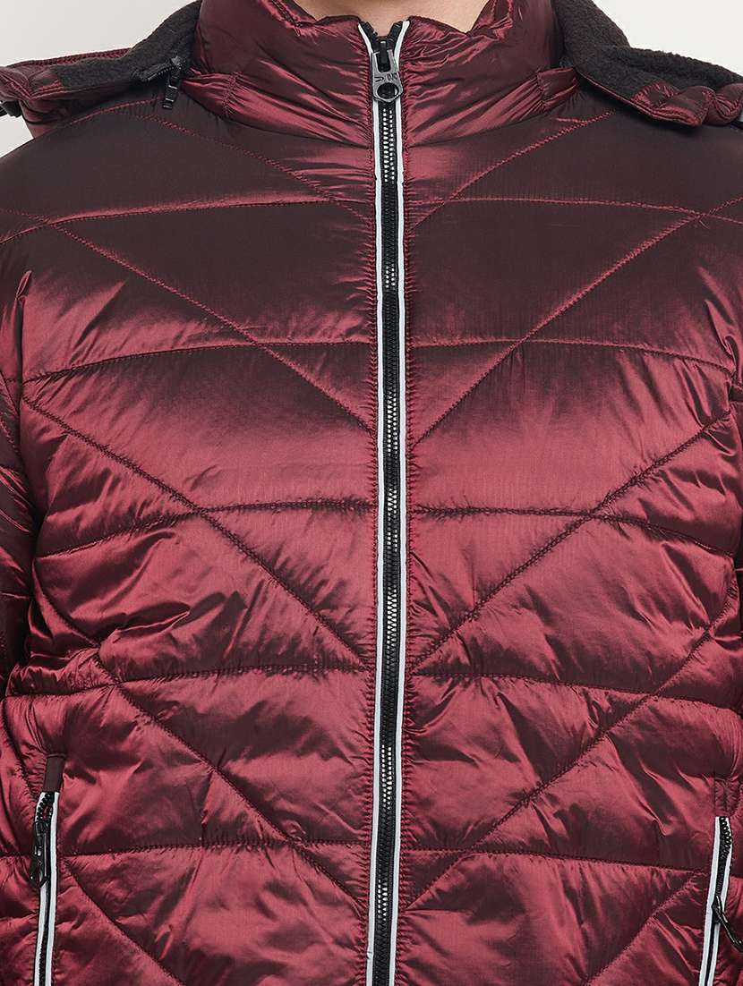 red hooded bomber jacket - 19304642 -  Standard Image - 4